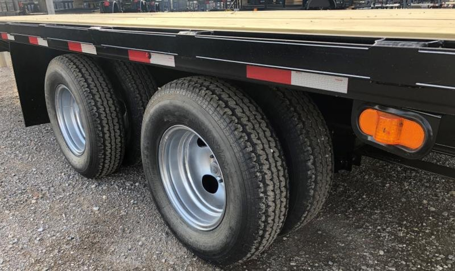 New 2025 Road Boss 40' Tandem Dual Gooseneck Flatbed Trailer