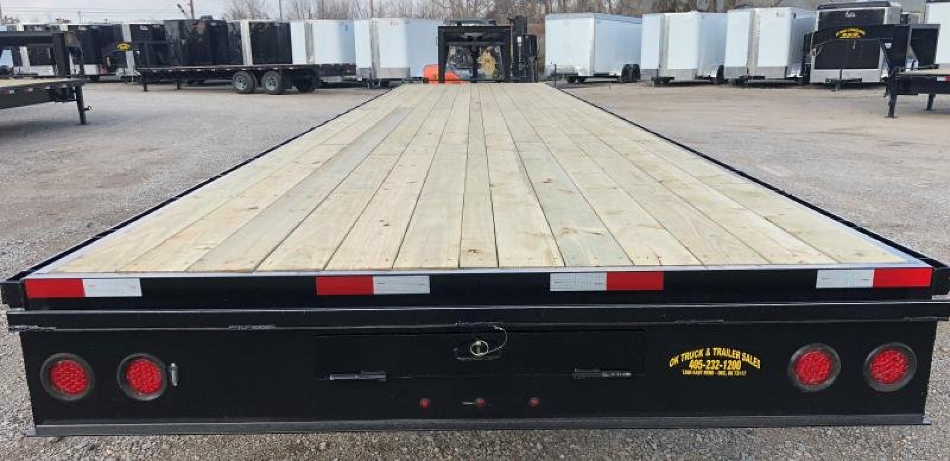 New 2025 Road Boss 40' Tandem Dual Gooseneck Flatbed Trailer