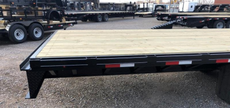 New 2025 Road Boss 40' Tandem Dual Gooseneck Flatbed Trailer