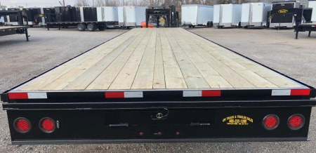 New 2025 Road Boss 40' Tandem Dual Gooseneck Flatbed Trailer