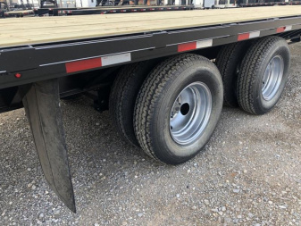 New 2025 Road Boss 40' Tandem Dual Gooseneck Flatbed Trailer
