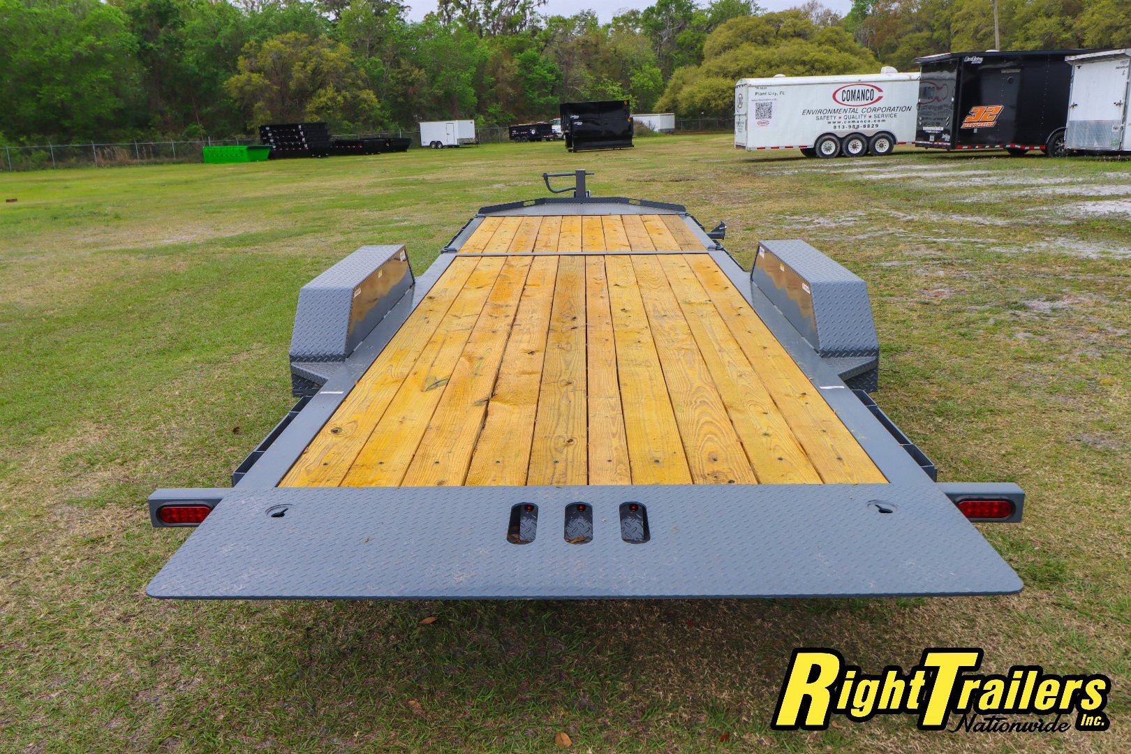 New 2025 7X24 Bigfoot EQUIPMENT TRAILER Tilt Trailer