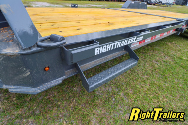 New 2025 7X24 Bigfoot EQUIPMENT TRAILER Tilt Trailer