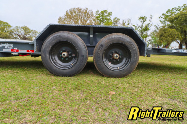 New 2025 7X24 Bigfoot EQUIPMENT TRAILER Tilt Trailer