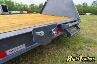New 2025 7X24 Bigfoot EQUIPMENT TRAILER Tilt Trailer