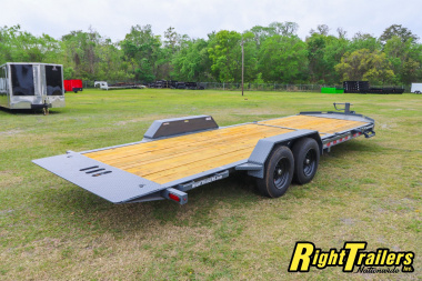 New 2025 7X24 Bigfoot EQUIPMENT TRAILER Tilt Trailer