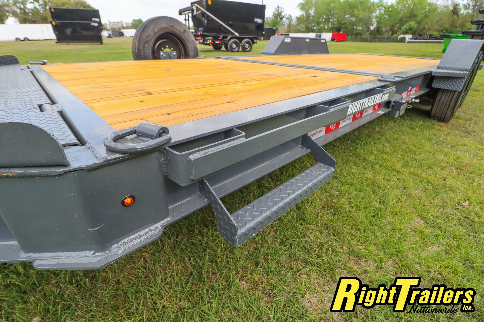 New 2025 7X22 Bigfoot EQUIPMENT TRAILER Tilt Trailer