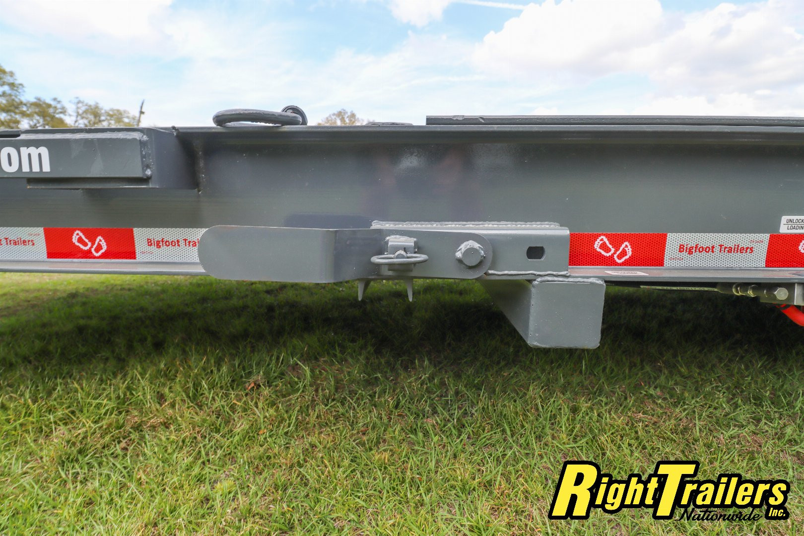 New 2025 7X22 Bigfoot EQUIPMENT TRAILER Tilt Trailer