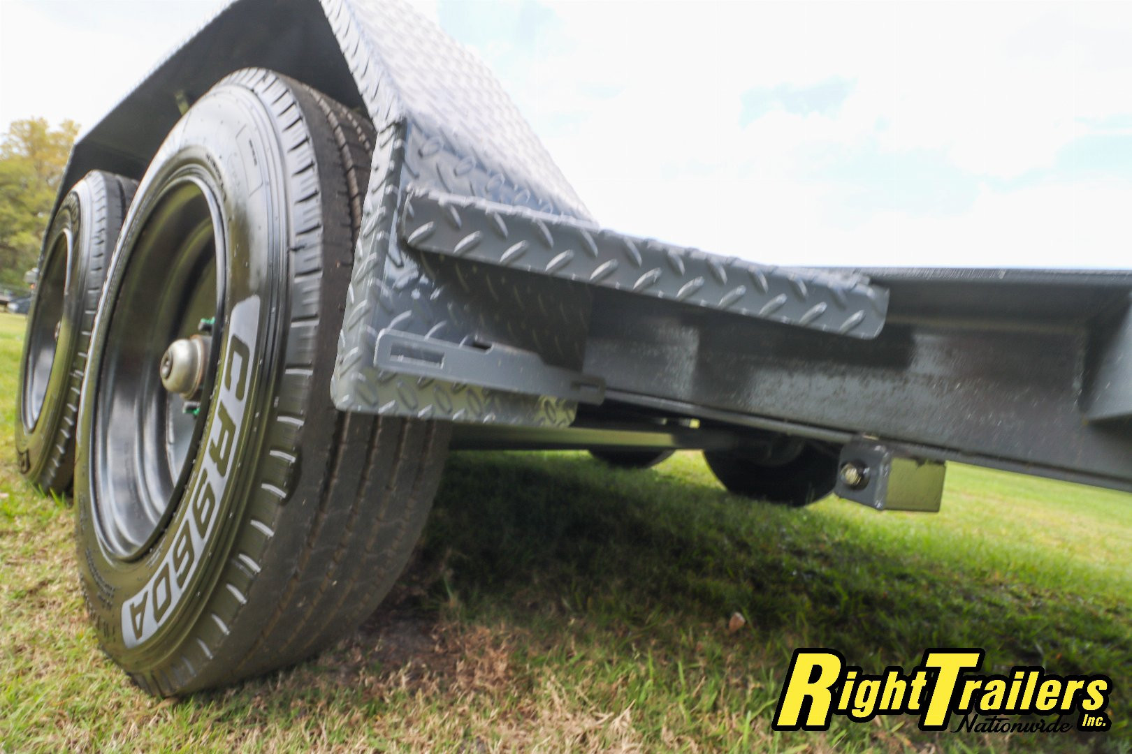 New 2025 7X22 Bigfoot EQUIPMENT TRAILER Tilt Trailer