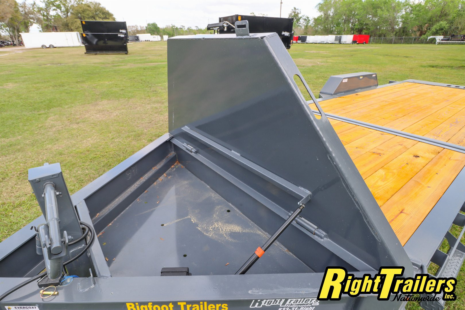 New 2025 7X22 Bigfoot EQUIPMENT TRAILER Tilt Trailer