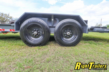 New 2025 7X22 Bigfoot EQUIPMENT TRAILER Tilt Trailer