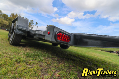 New 2025 7X22 Bigfoot EQUIPMENT TRAILER Tilt Trailer