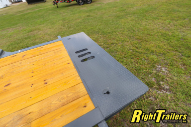 New 2025 7X22 Bigfoot EQUIPMENT TRAILER Tilt Trailer