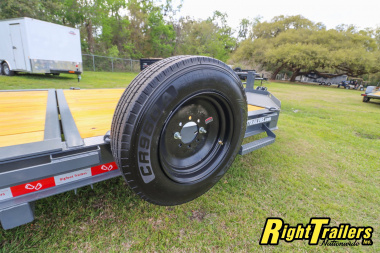 New 2025 7X22 Bigfoot EQUIPMENT TRAILER Tilt Trailer