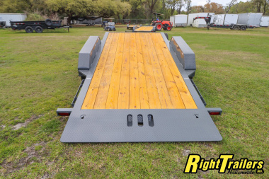 New 2025 7X22 Bigfoot EQUIPMENT TRAILER Tilt Trailer