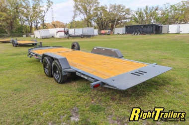 New 2025 7X22 Bigfoot EQUIPMENT TRAILER Tilt Trailer