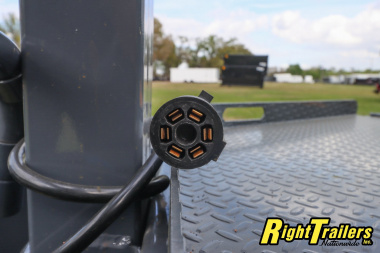 New 2025 7X22 Bigfoot EQUIPMENT TRAILER Tilt Trailer