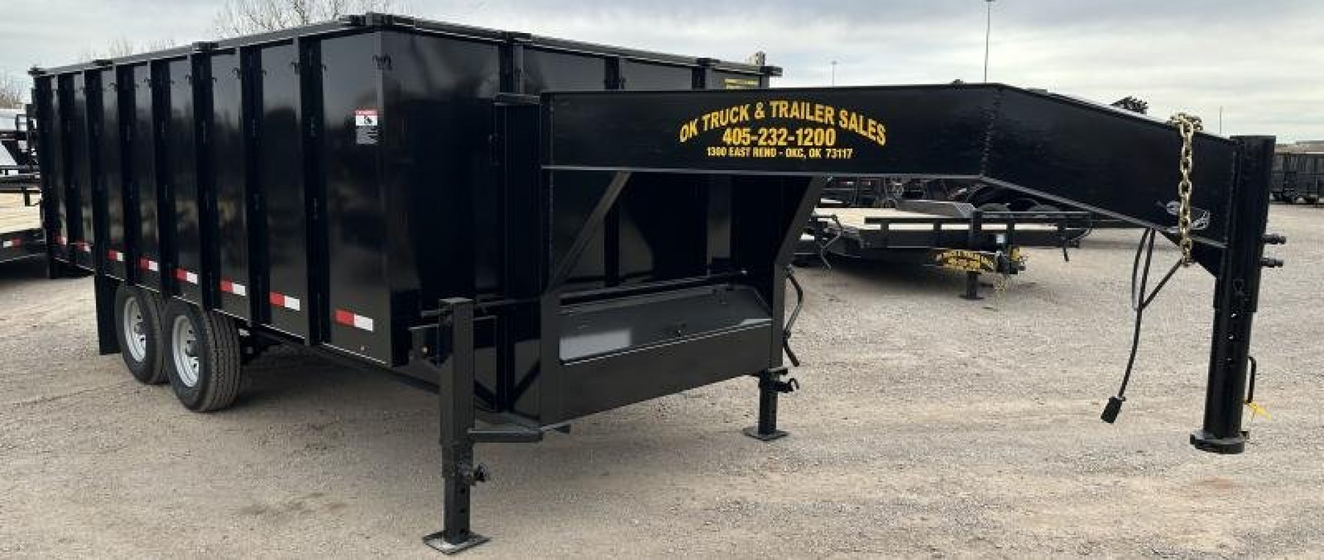 New 2025 Road Boss 102x16'Gooseneck Dump Trailer