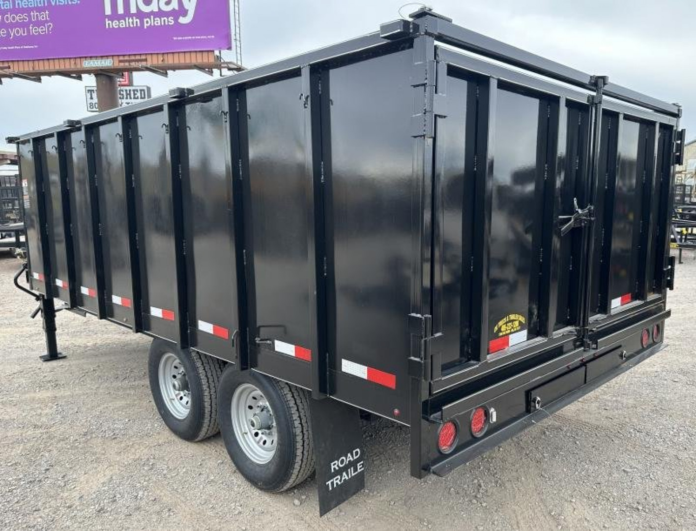 New 2025 Road Boss 102x16'Gooseneck Dump Trailer
