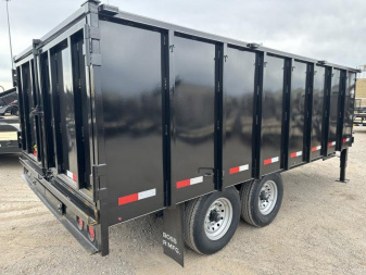 New 2025 Road Boss 102x16'Gooseneck Dump Trailer