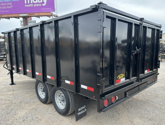 New 2025 Road Boss 102x16'Gooseneck Dump Trailer
