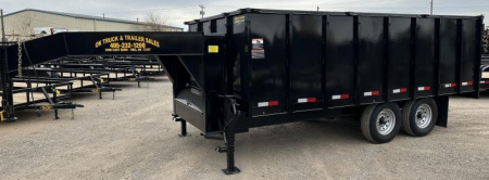 New 2025 Road Boss 102x16'Gooseneck Dump Trailer