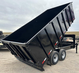 New 2025 Road Boss 102x16'Gooseneck Dump Trailer