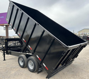 New 2025 Road Boss 102x16'Gooseneck Dump Trailer