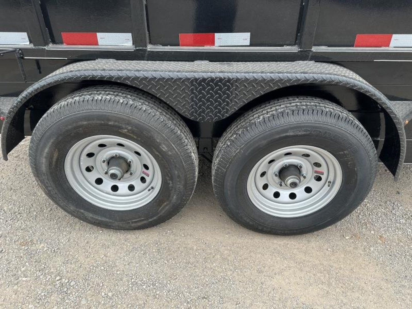New 2023 Road Boss 83x12' Bumper Pull Dump Trailer