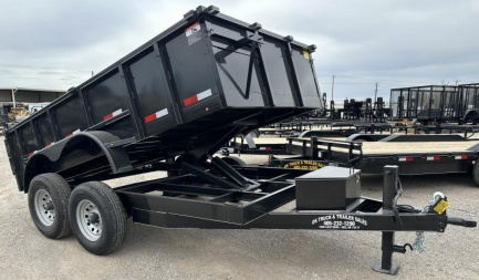 New 2023 Road Boss 83x12' Bumper Pull Dump Trailer