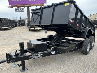 New 2023 Road Boss 83x12' Bumper Pull Dump Trailer