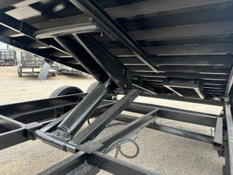 New 2023 Road Boss 83x12' Bumper Pull Dump Trailer
