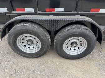 New 2023 Road Boss 83x12' Bumper Pull Dump Trailer