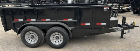 New 2023 Road Boss 83x12' Bumper Pull Dump Trailer