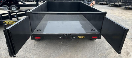 New 2023 Road Boss 83x12' Bumper Pull Dump Trailer