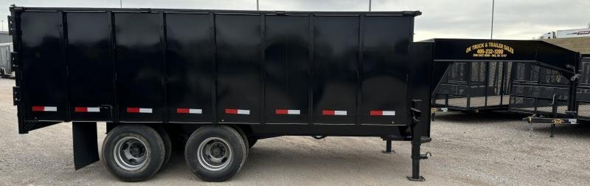 New 2025 Road Boss 102x16' Tandem Dual Gooseneck Dump Trailer