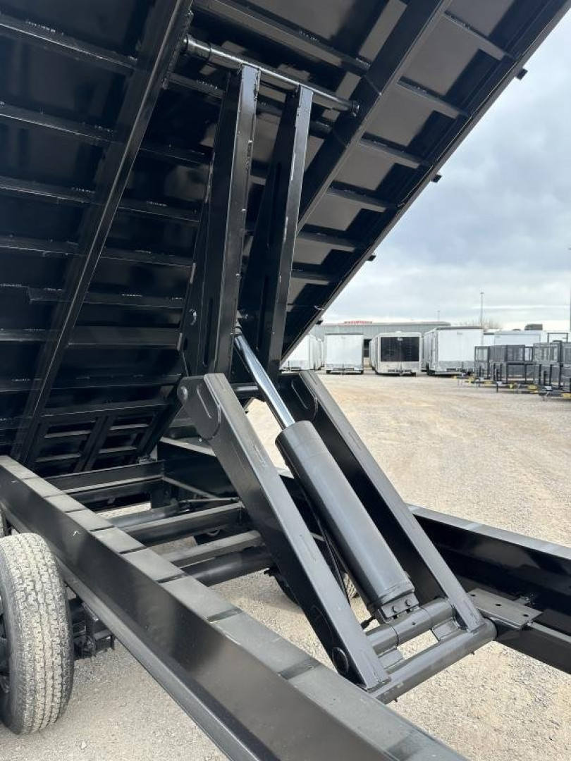 New 2025 Road Boss 102x16' Tandem Dual Gooseneck Dump Trailer