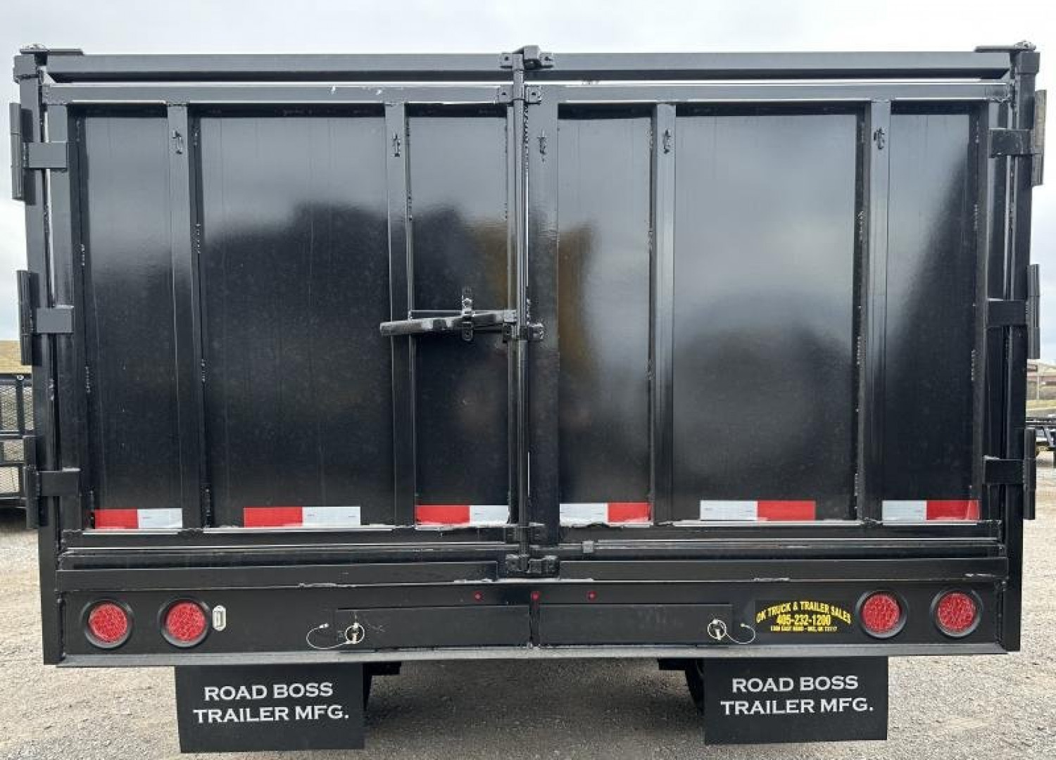 New 2025 Road Boss 102x16' Tandem Dual Gooseneck Dump Trailer