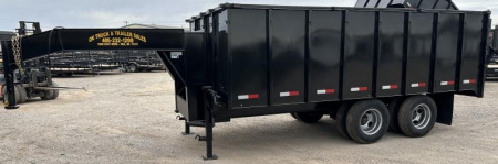 New 2025 Road Boss 102x16' Tandem Dual Gooseneck Dump Trailer