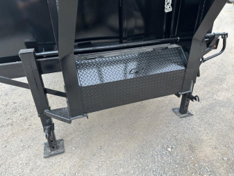 New 2025 Road Boss 102x16' Tandem Dual Gooseneck Dump Trailer
