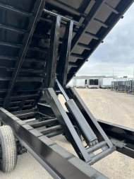 New 2025 Road Boss 102x16' Tandem Dual Gooseneck Dump Trailer