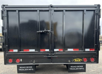 New 2025 Road Boss 102x16' Tandem Dual Gooseneck Dump Trailer