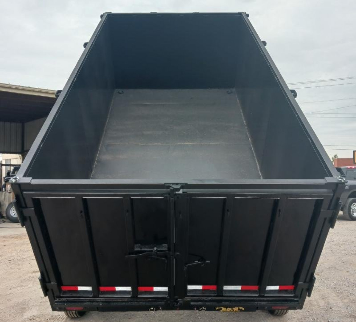 New 2025 Road Boss 83x14 Bumper Pull Dump Trailer " Roofers Special "
