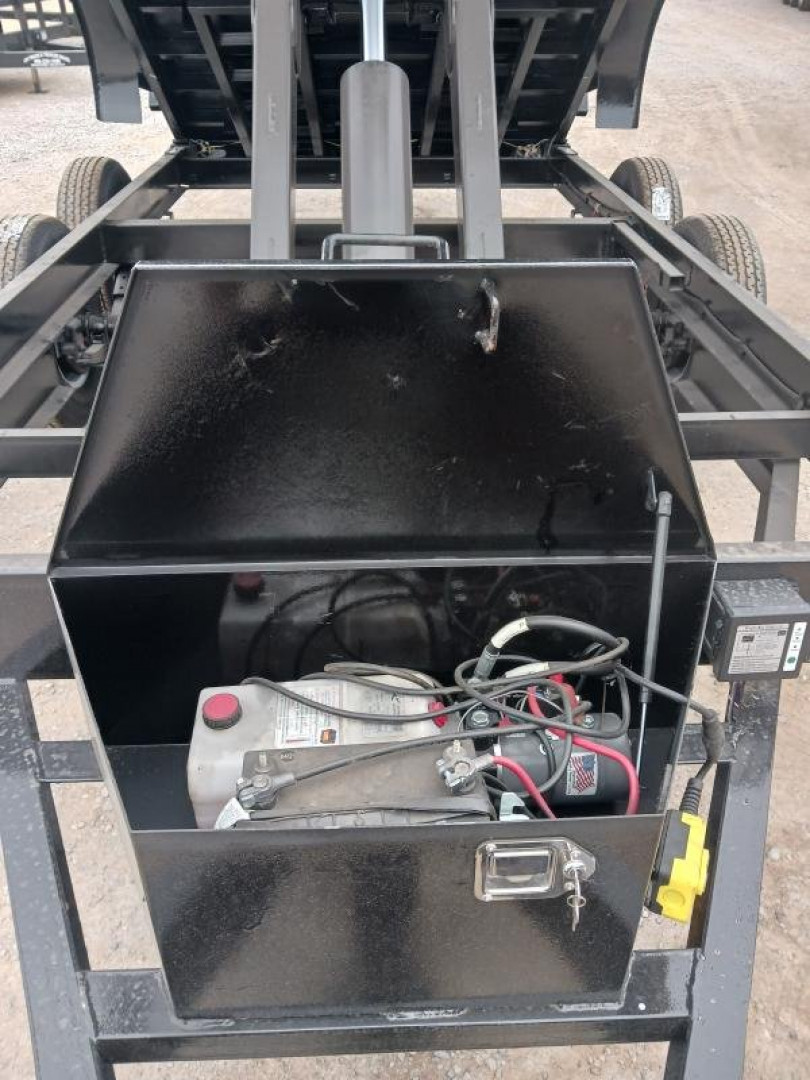 New 2025 Road Boss 83x14 Bumper Pull Dump Trailer " Roofers Special "