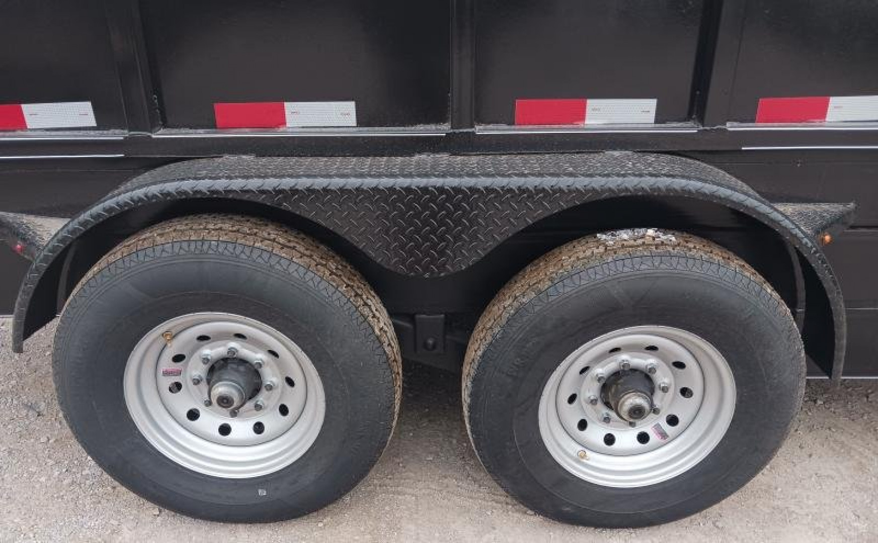 New 2025 Road Boss 83x14 Bumper Pull Dump Trailer " Roofers Special "