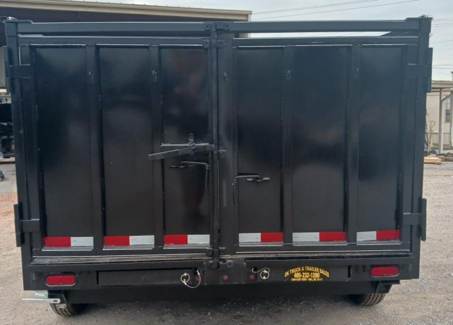 New 2025 Road Boss 83x14 Bumper Pull Dump Trailer " Roofers Special "