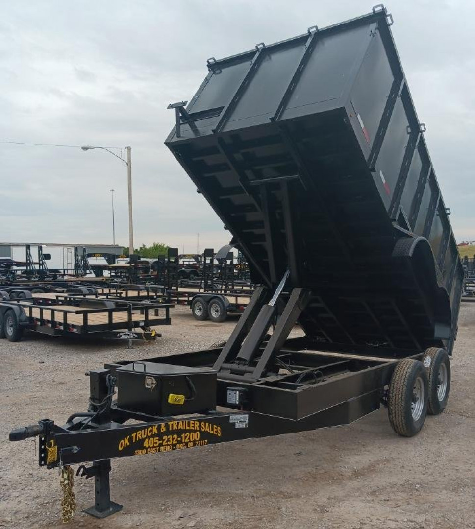 New 2025 Road Boss 83x14 Bumper Pull Dump Trailer " Roofers Special "