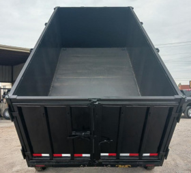 New 2025 Road Boss 83x14 Bumper Pull Dump Trailer " Roofers Special "