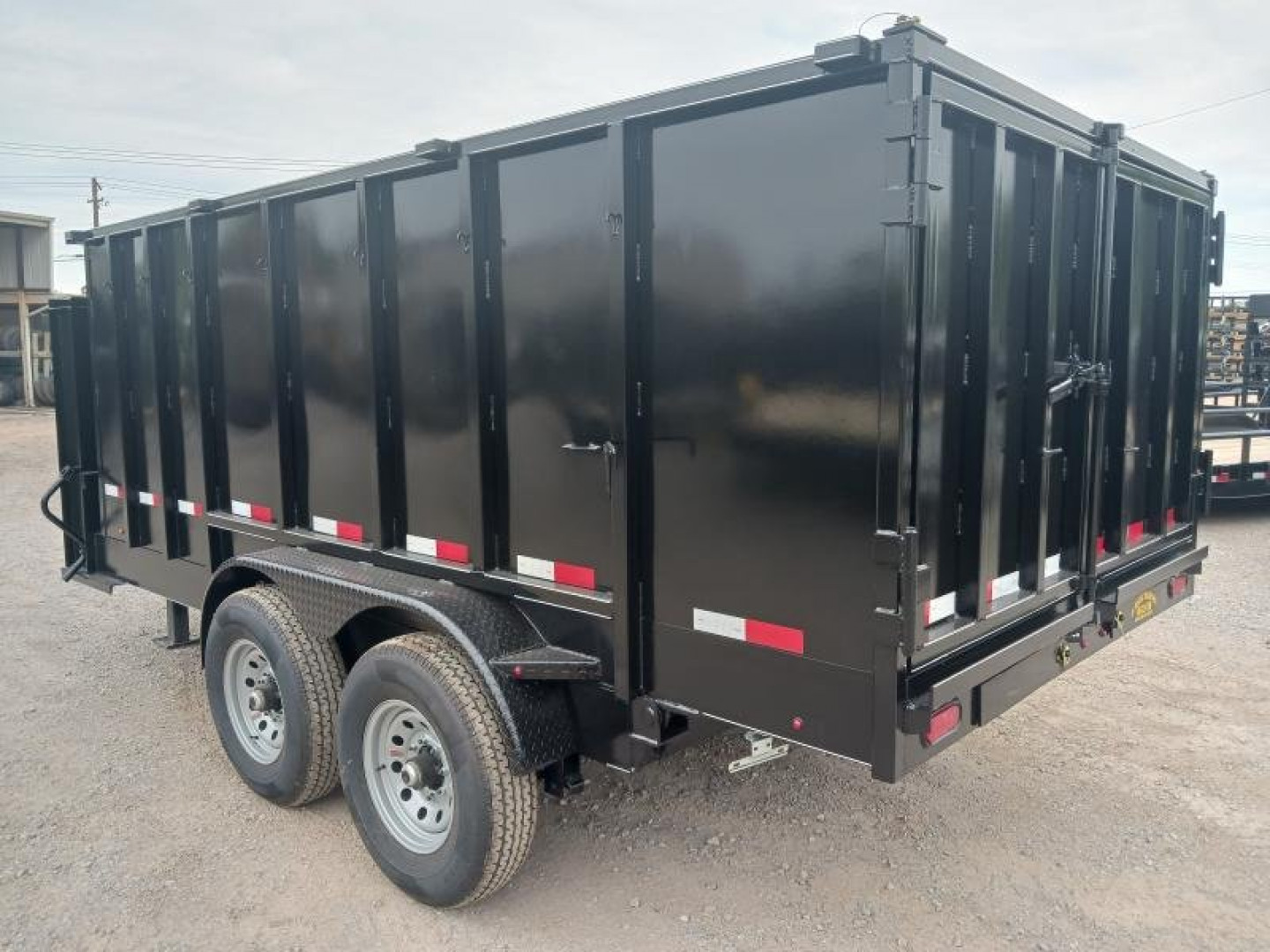 New 2025 Road Boss 83x14 Gooseneck Dump Trailer