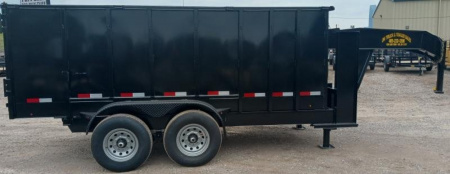 New 2025 Road Boss 83x14 Gooseneck Dump Trailer
